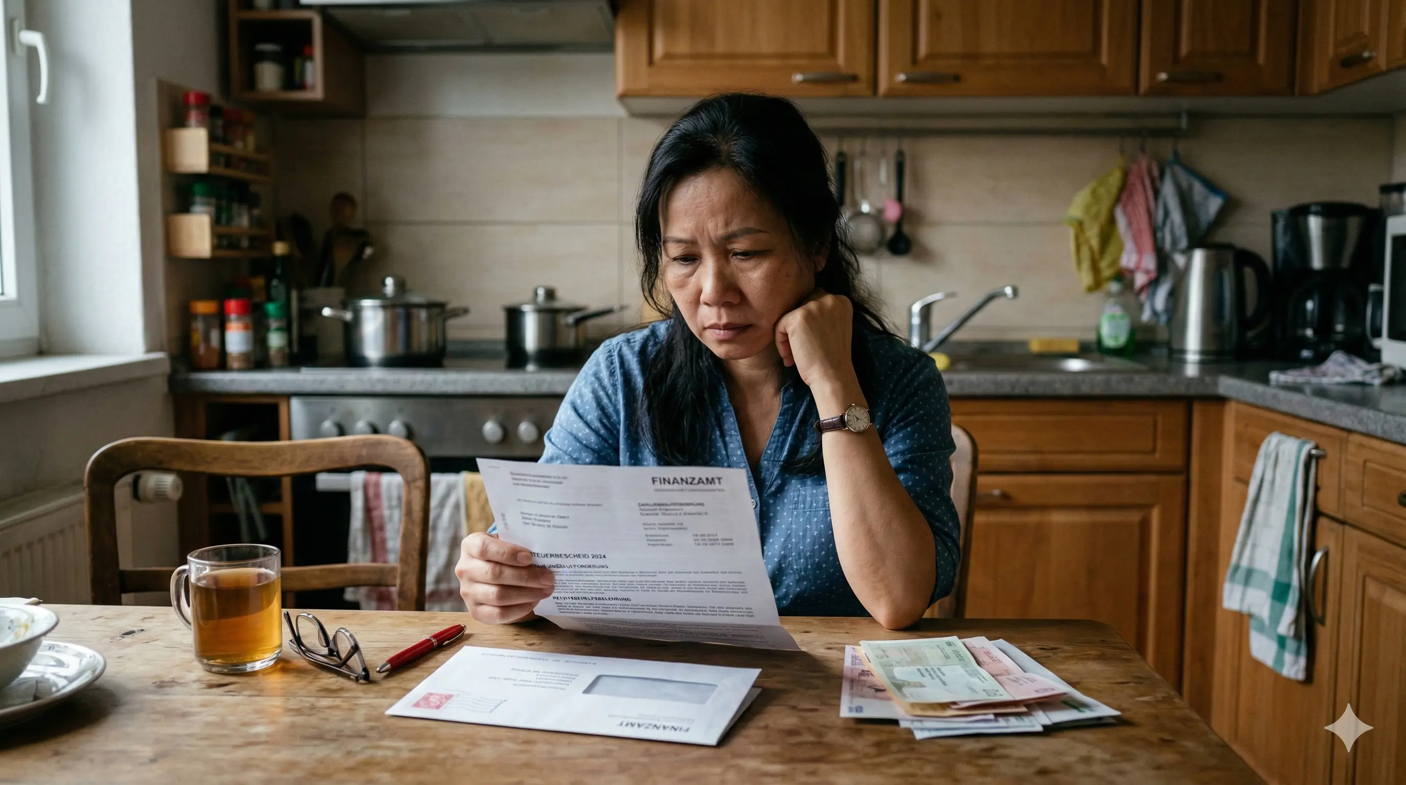 Minh hoạ: đọc thư và cảm thấy an tâm